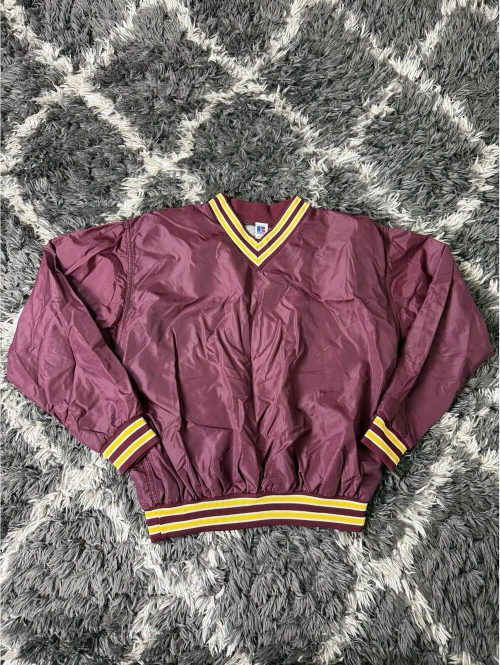 Vintage 90s Minnesota Golden Gophers Varsity Jacket Men’s Large Russell Athletic